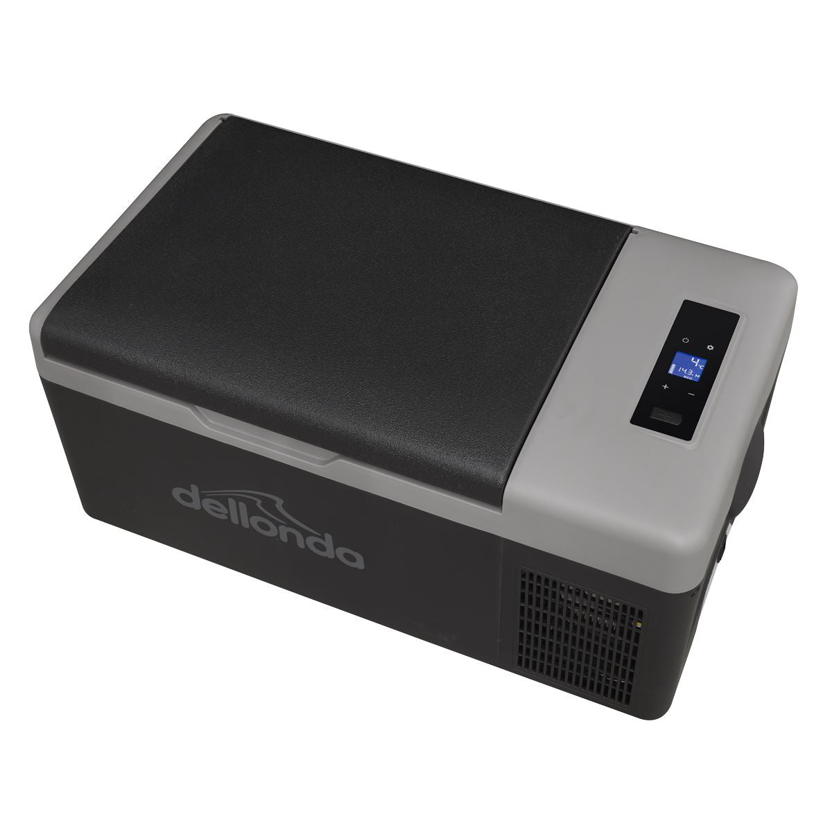 Dellonda 15L Portable Car Fridge, Freezer, Cool Box, 12/24/230V Compressor