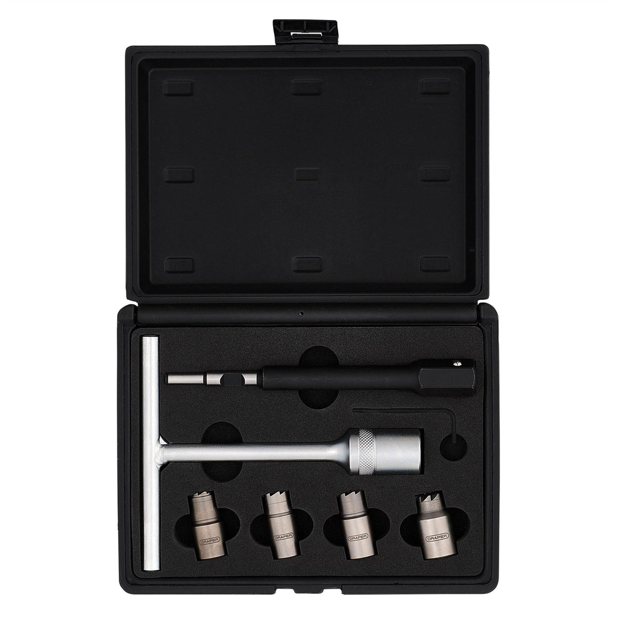 Draper Expert Diesel Injector Seat Cutter Set (6 Piece) 30823  White Rose Tools