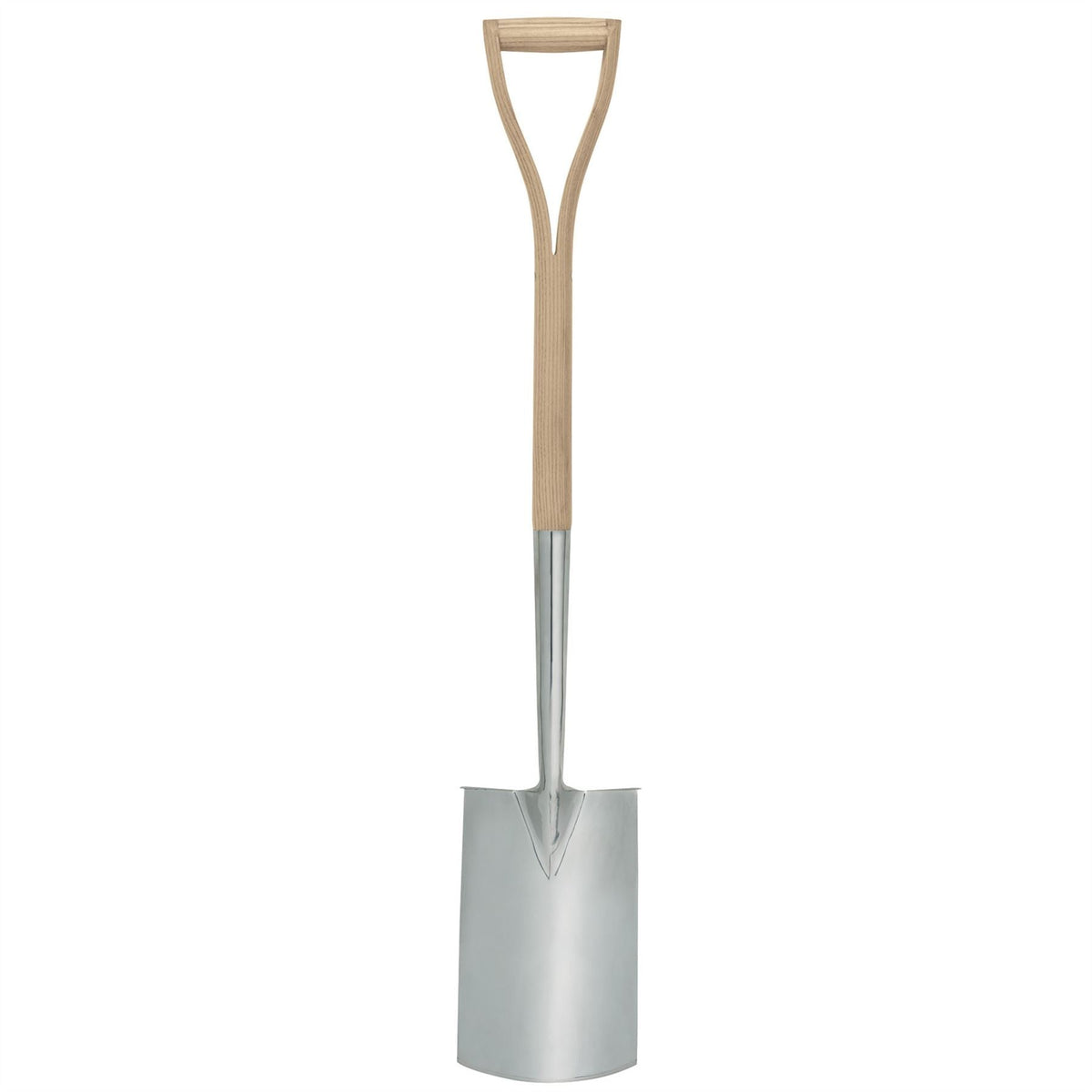 Draper Heritage Stainless Steel Digging Spade with Ash Handle 99014  White Rose Tools