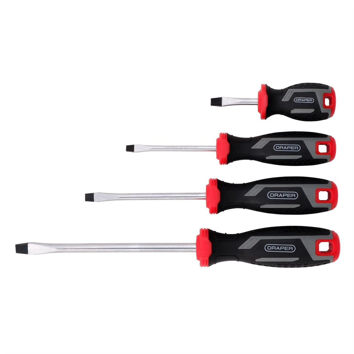 Draper Screwdriver Set with Wall Mountable Rack (37 Piece) 31672  White Rose Tools