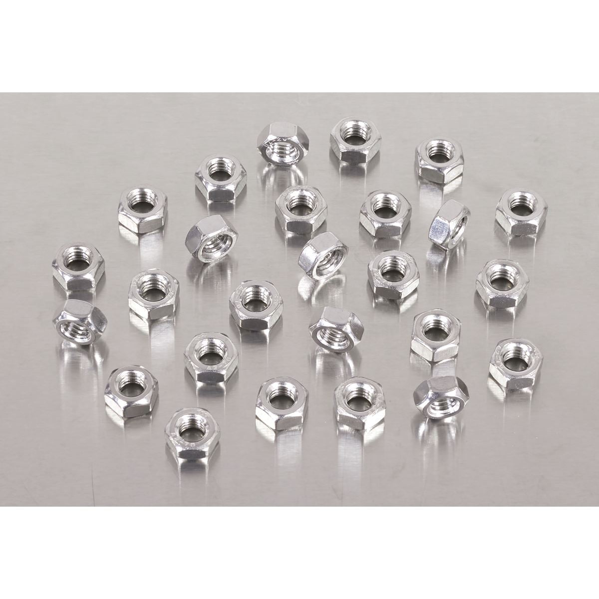 Sealey Stainless Steel Nut Din 934 – M6 - Pack of 100