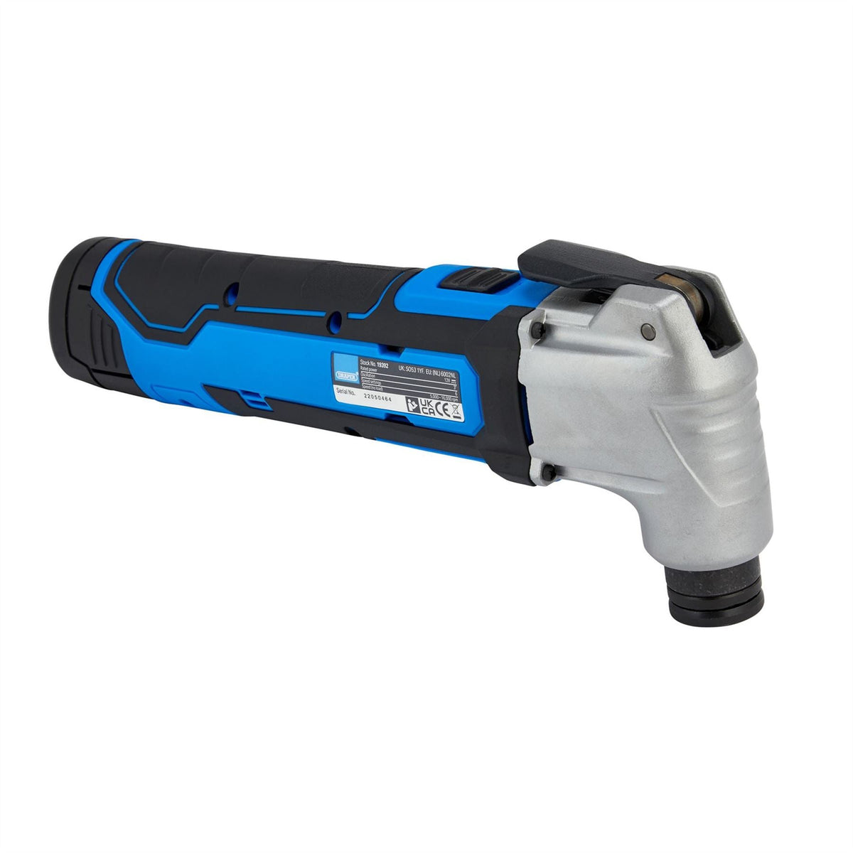 Draper 12V Oscillating Multi-Tool (33 Piece) 1 x Battery 1.5Ah 1 x Fast Charger 19392  White Rose Tools