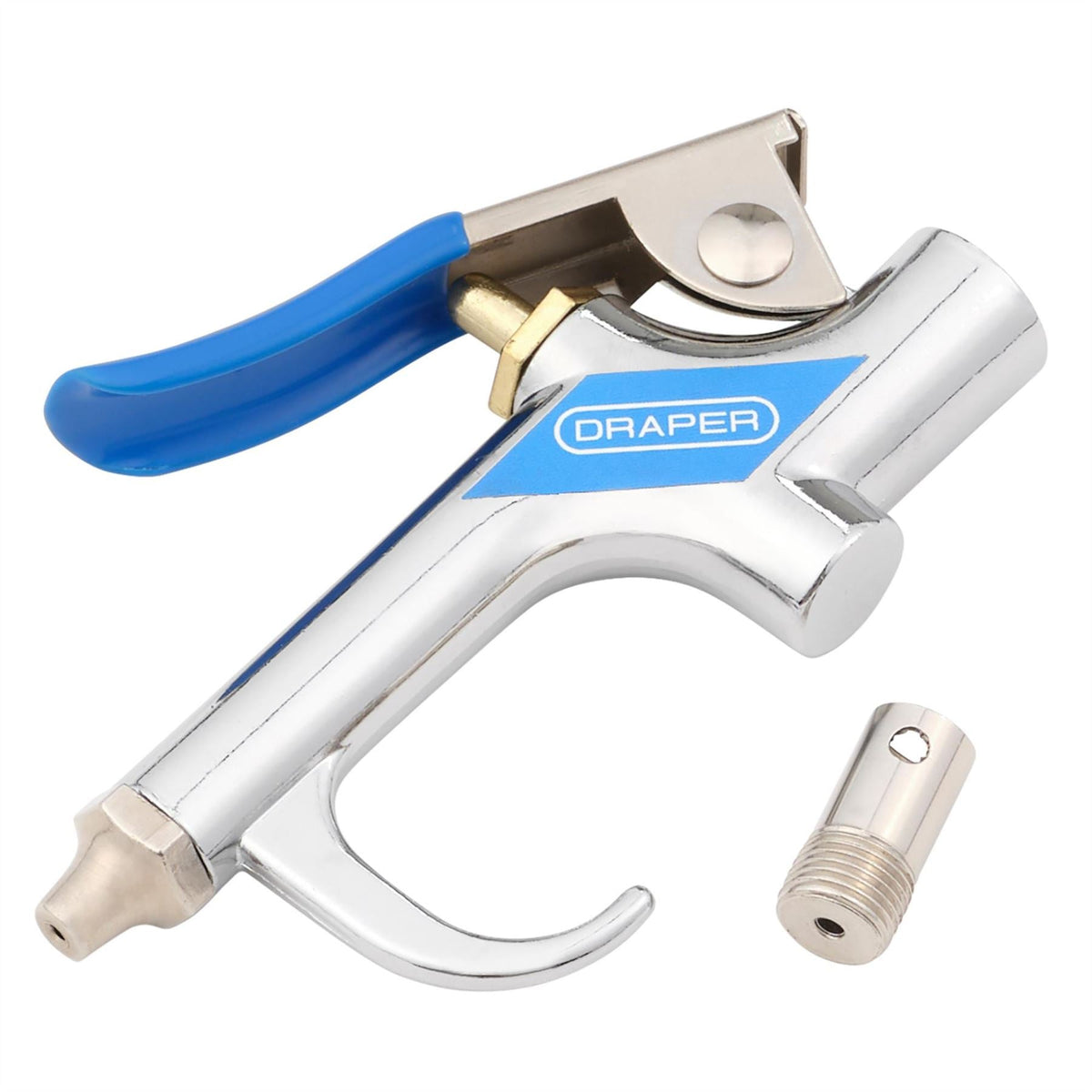Draper Air Blow Gun with 2 Nozzles 70829  White Rose Tools