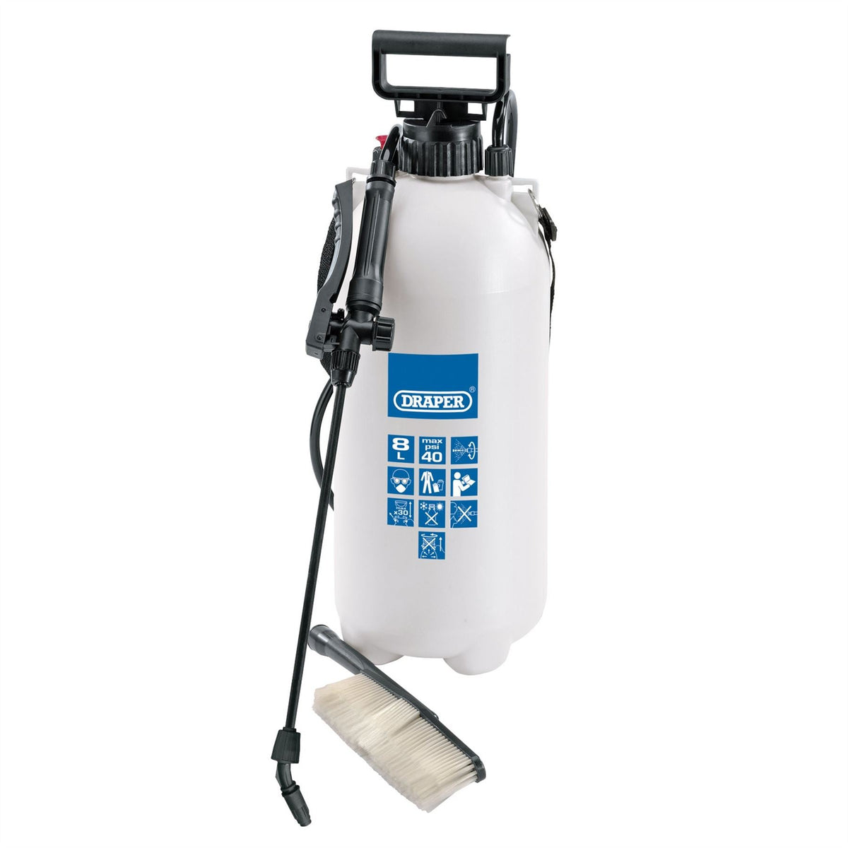 Draper Vehicle Pressure Sprayer 10L 63109  White Rose Tools