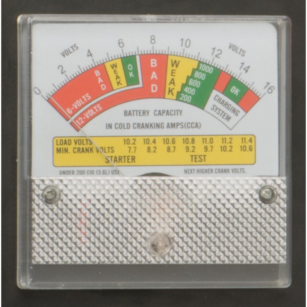 Silverline Battery & Charging System Tester 6V 12V 282625