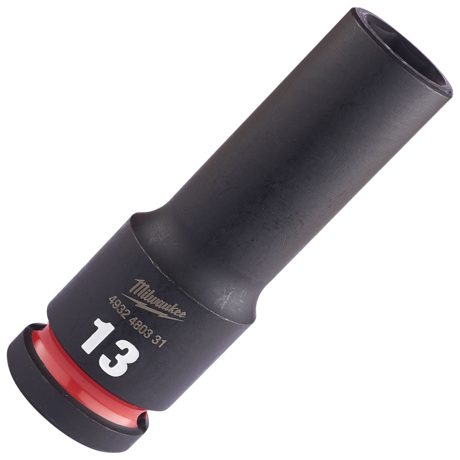 Milwaukee Impact Sockets Deep 1/2" Drive 8-36mm SHOCKWAVE Impact Duty 