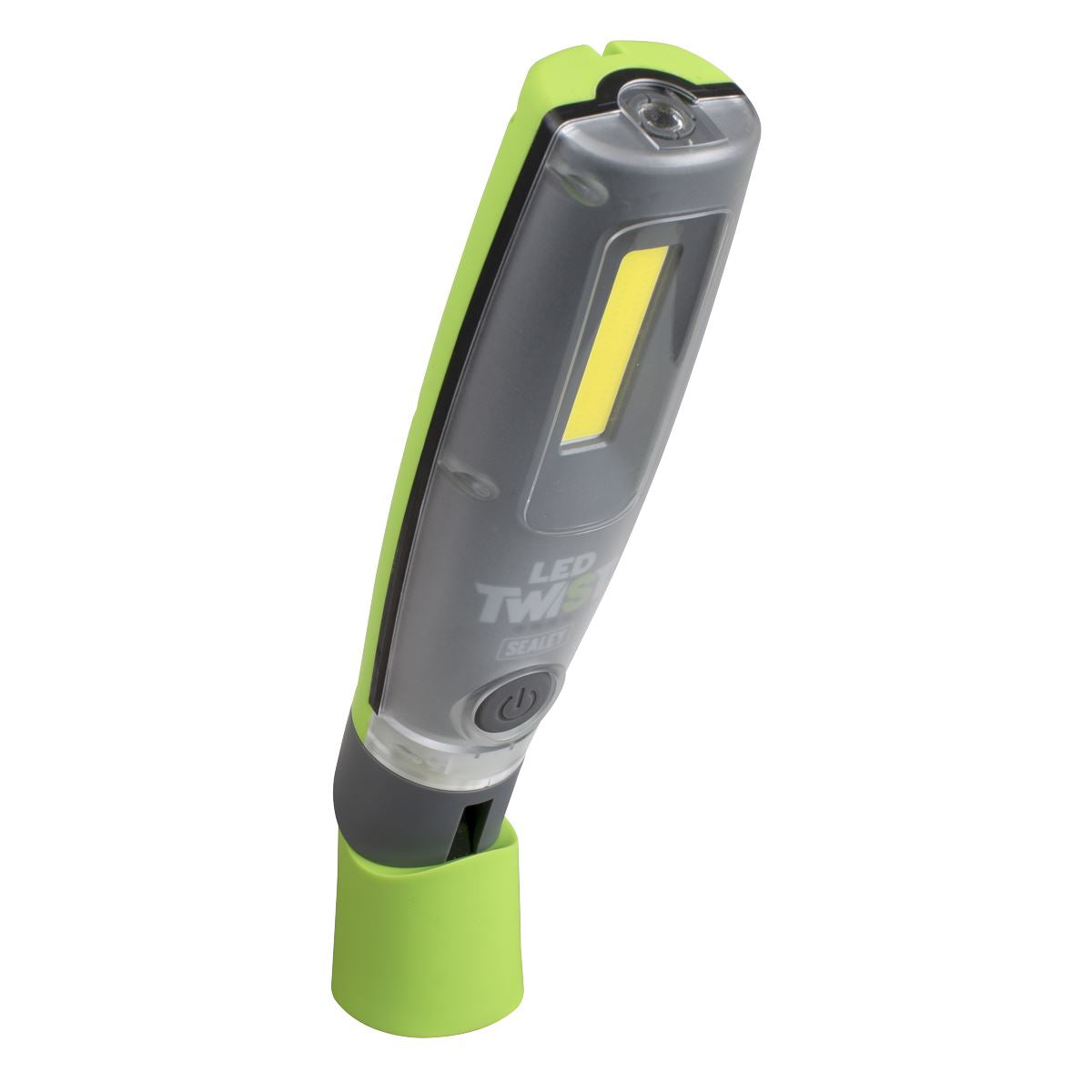 Sealey LED Twist Rechargeable Inspection Light Green 