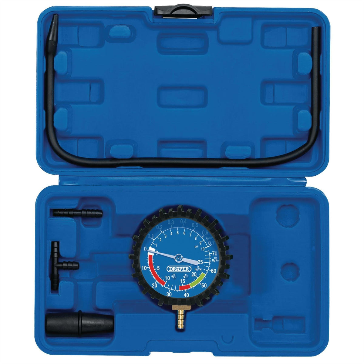 Draper Vacuum and Pressure Test Kit (5 Piece) 35881  White Rose Tools