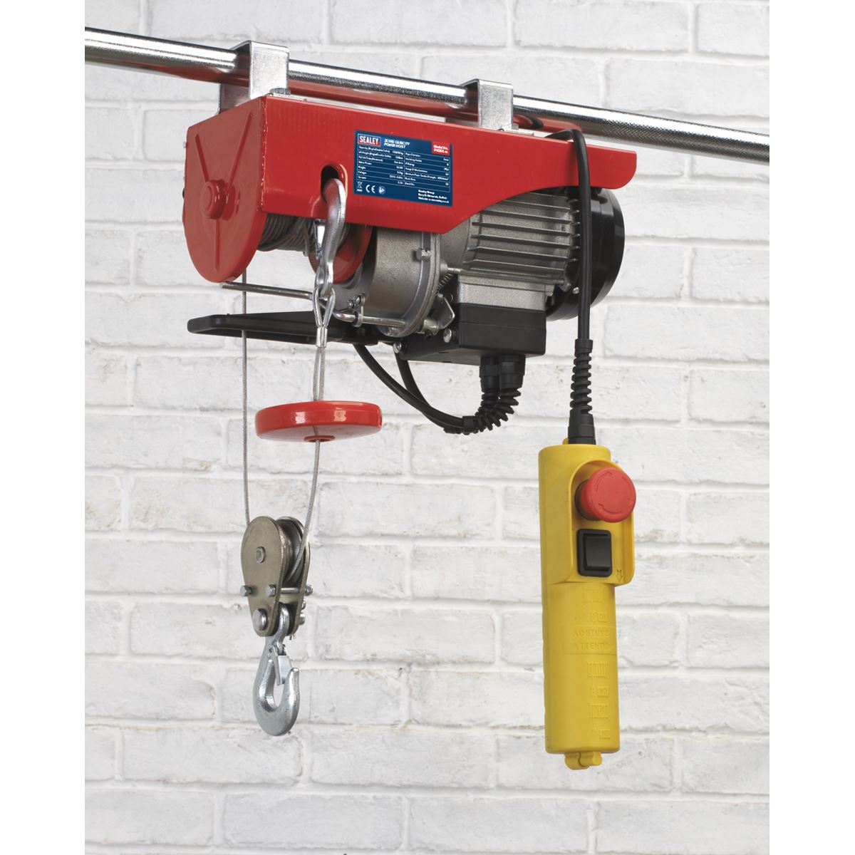 Sealey Power Hoist 230V/1ph 250kg Capacity 