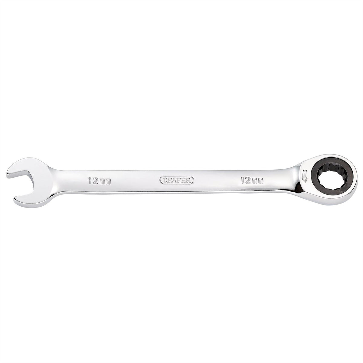Draper Metric Ratcheting Combination Spanner 12mm 31009  White Rose Tools