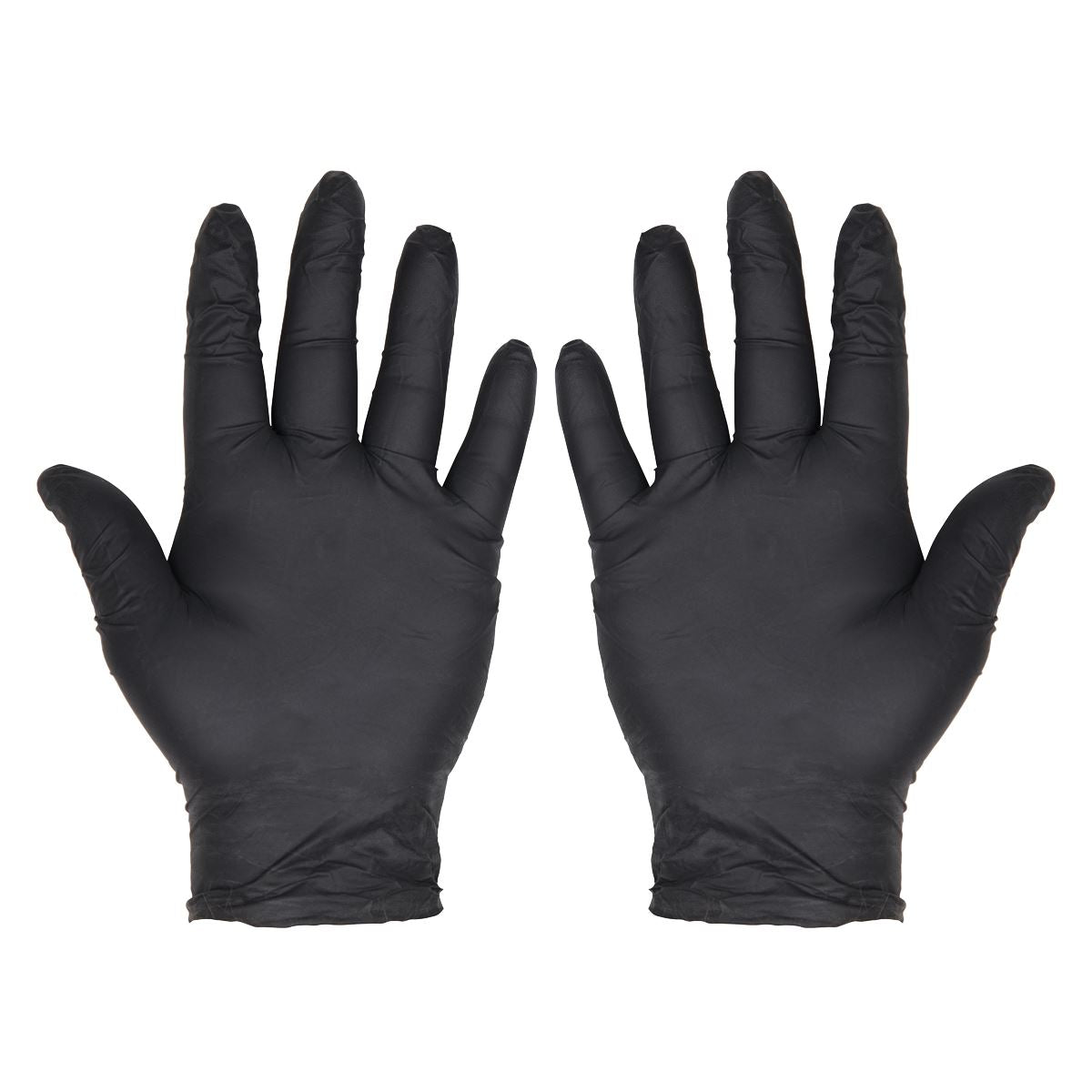 Sealey Extra Thick Powder-Free Disposable Nitrile Gloves, X-Large - Pack of 100  White Rose Tools