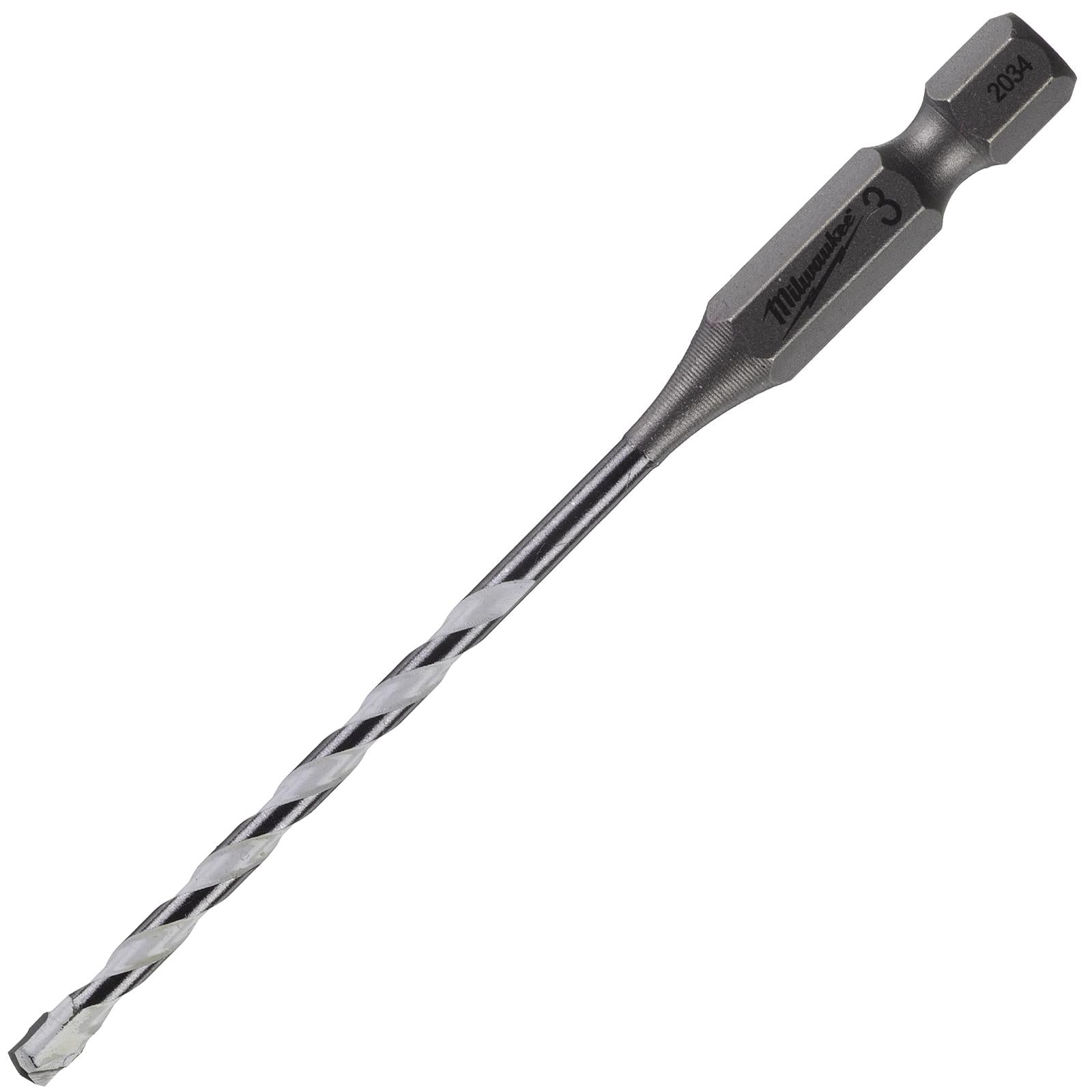 Milwaukee Multi Material Drill Bits Impact Rated TCT for Wood Metal Masonry 
