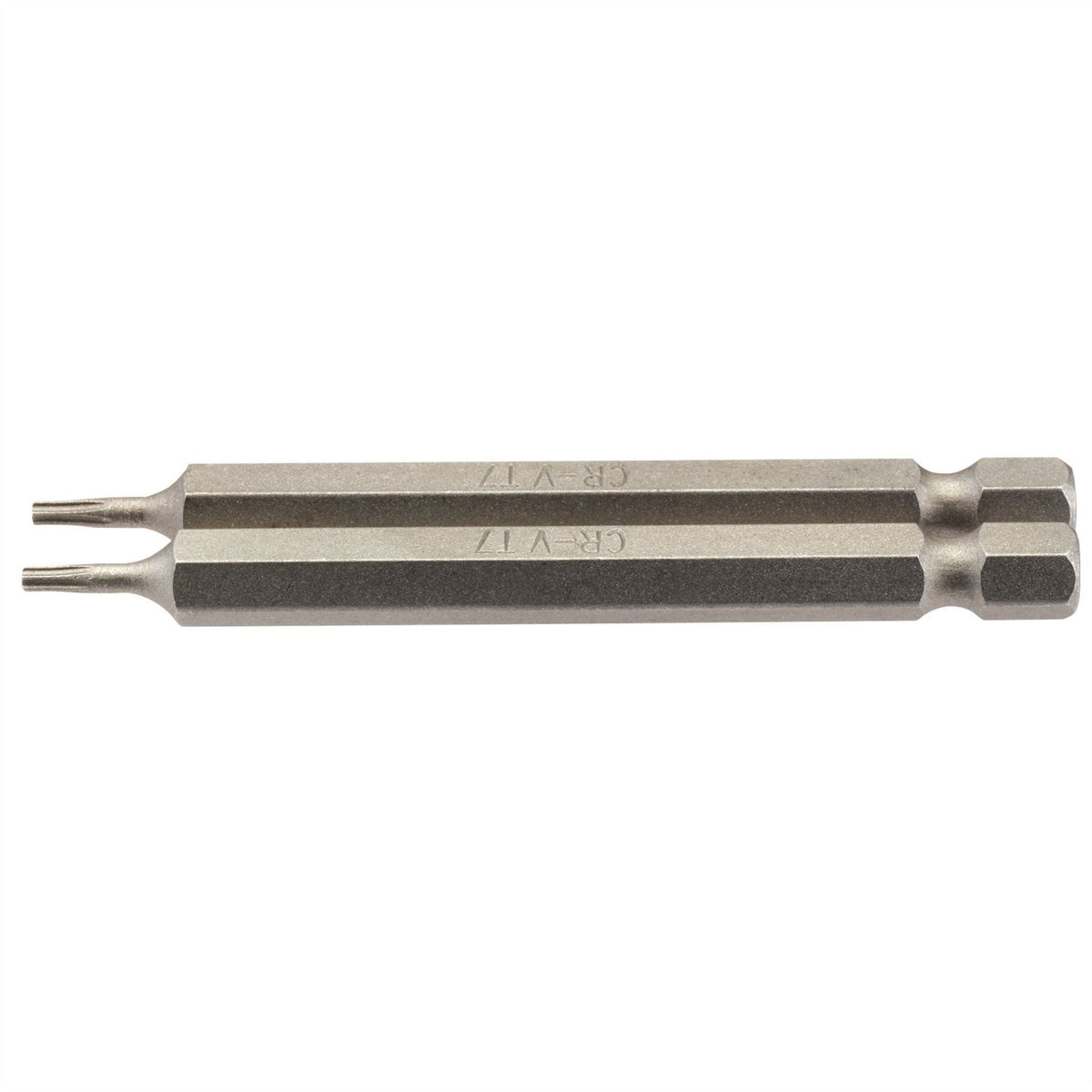 Draper TX-STAR® Insert Bit 1/4" Hex 75mm Long T7 (Pack of 2) 66829  White Rose Tools