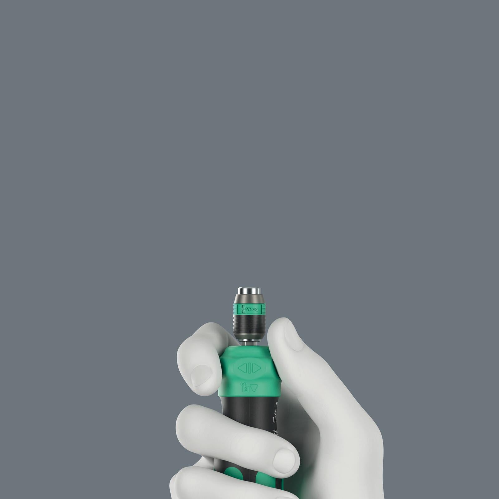 Wera Ratchet Screwdriver Set Kraftform Kompakt 25 RA-R with Pouch 6 Pieces PH SL