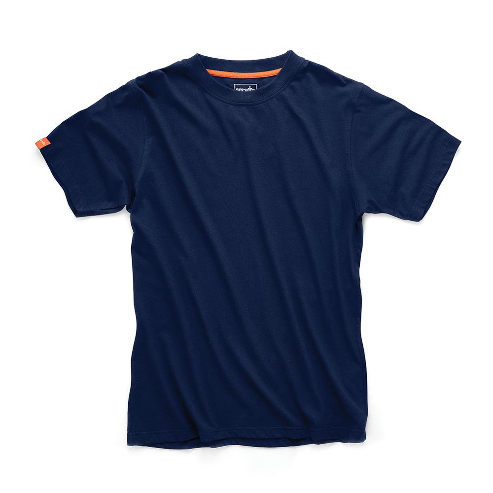 Scruffs Eco Worker T-Shirt Navy - Choose Size