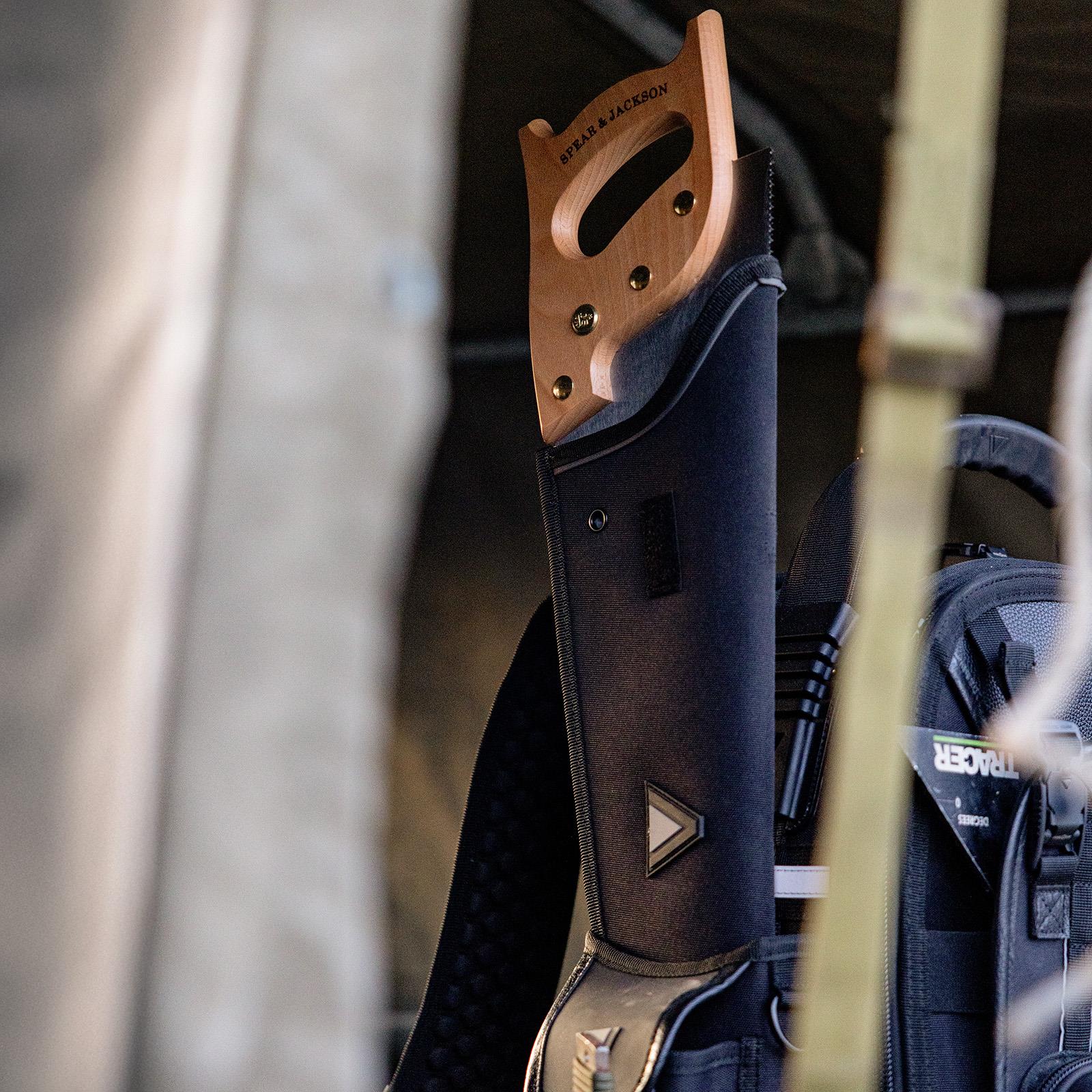 Velocity Rogue 55 Carpenter Backpack - Shadow Black - Connect Compatible BP-55-S  White Rose Tools