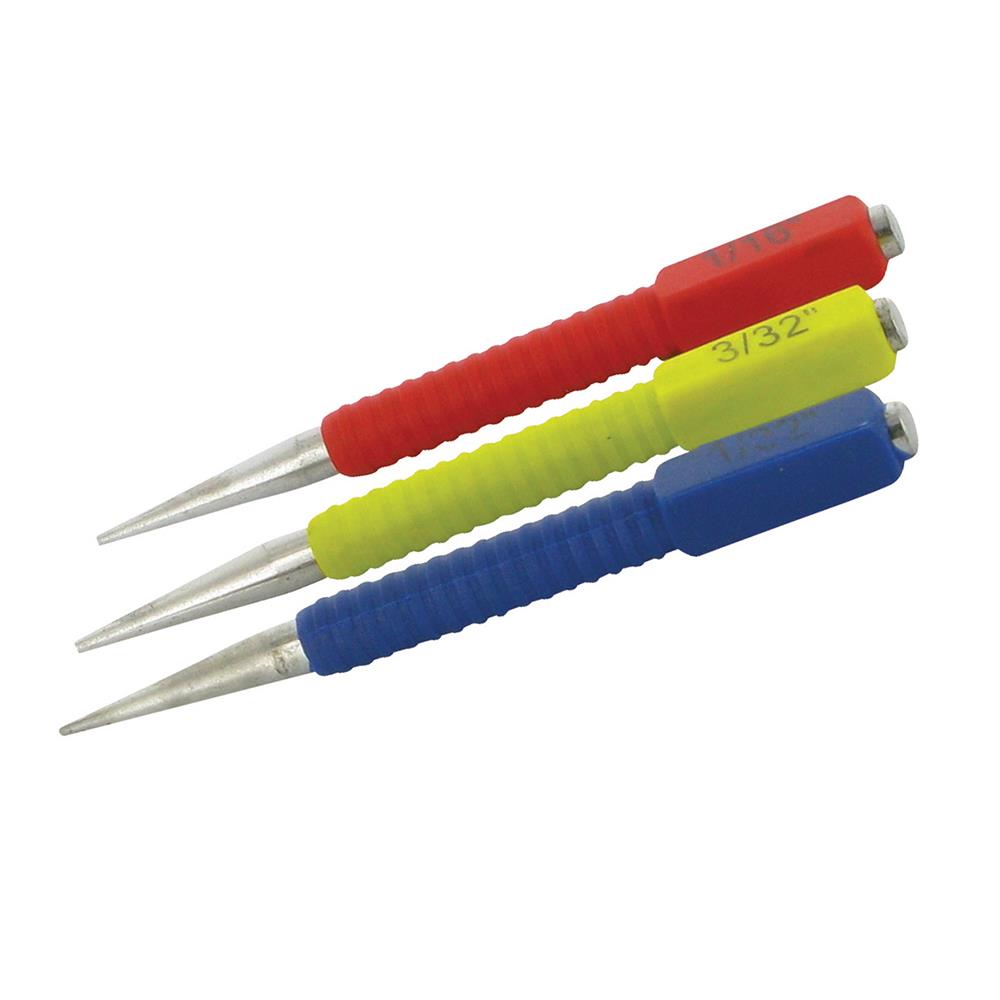 Silverline Nail Punch Set 3pce 412456