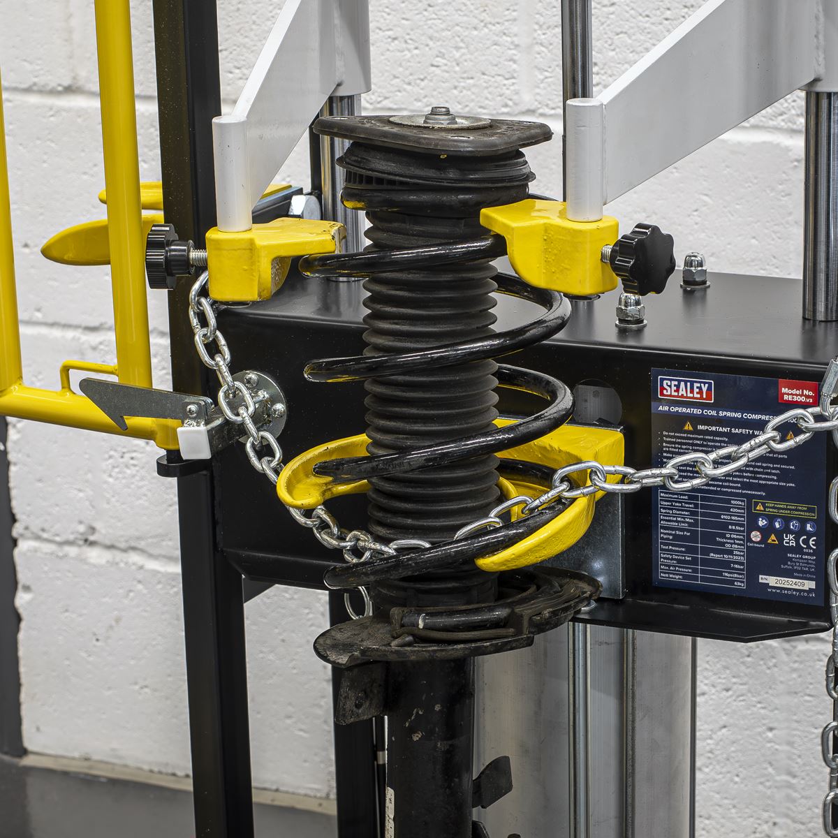 Sealey Air Operated Coil Spring Compressor 1000kg