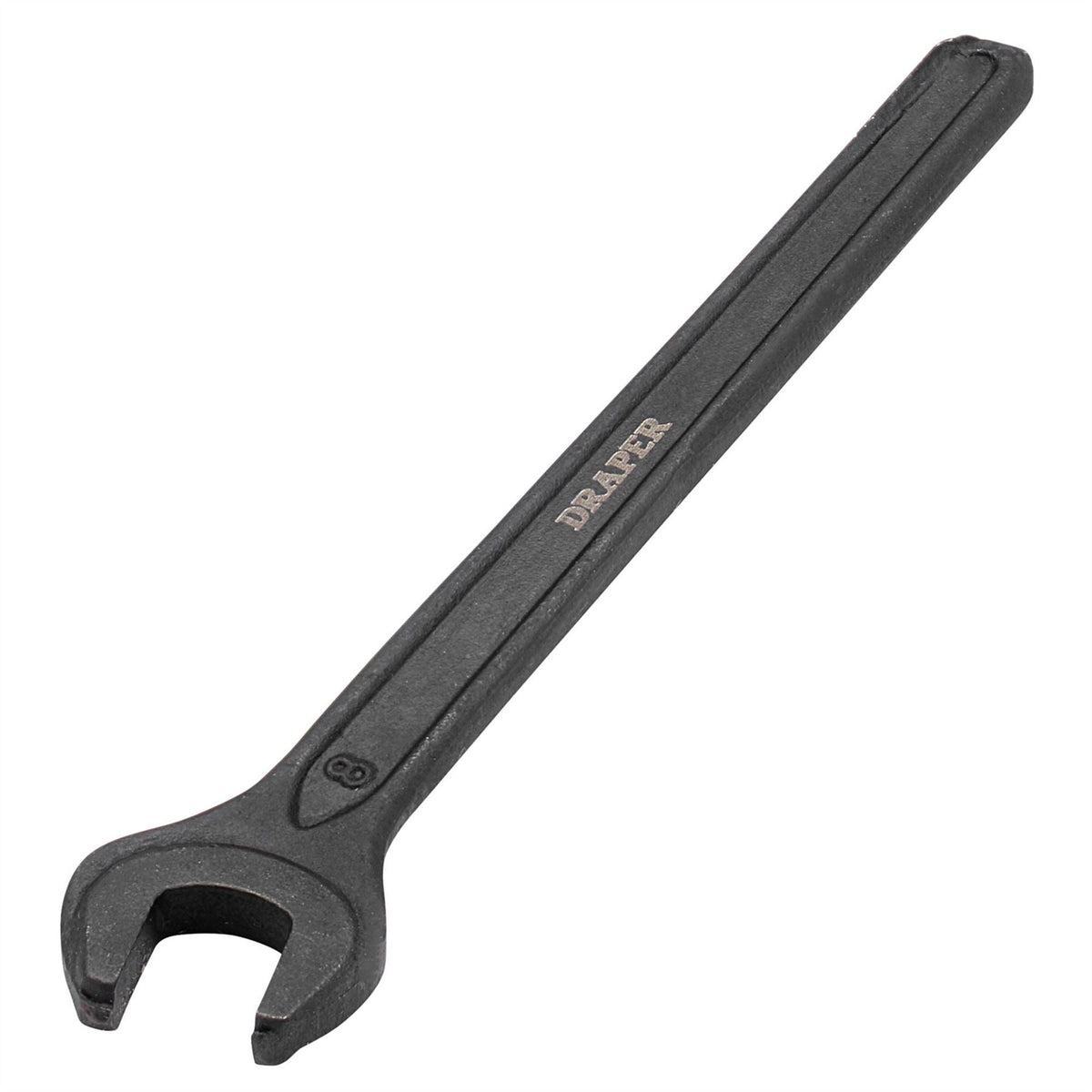 Draper Single Open End Spanner 8mm 37517  White Rose Tools