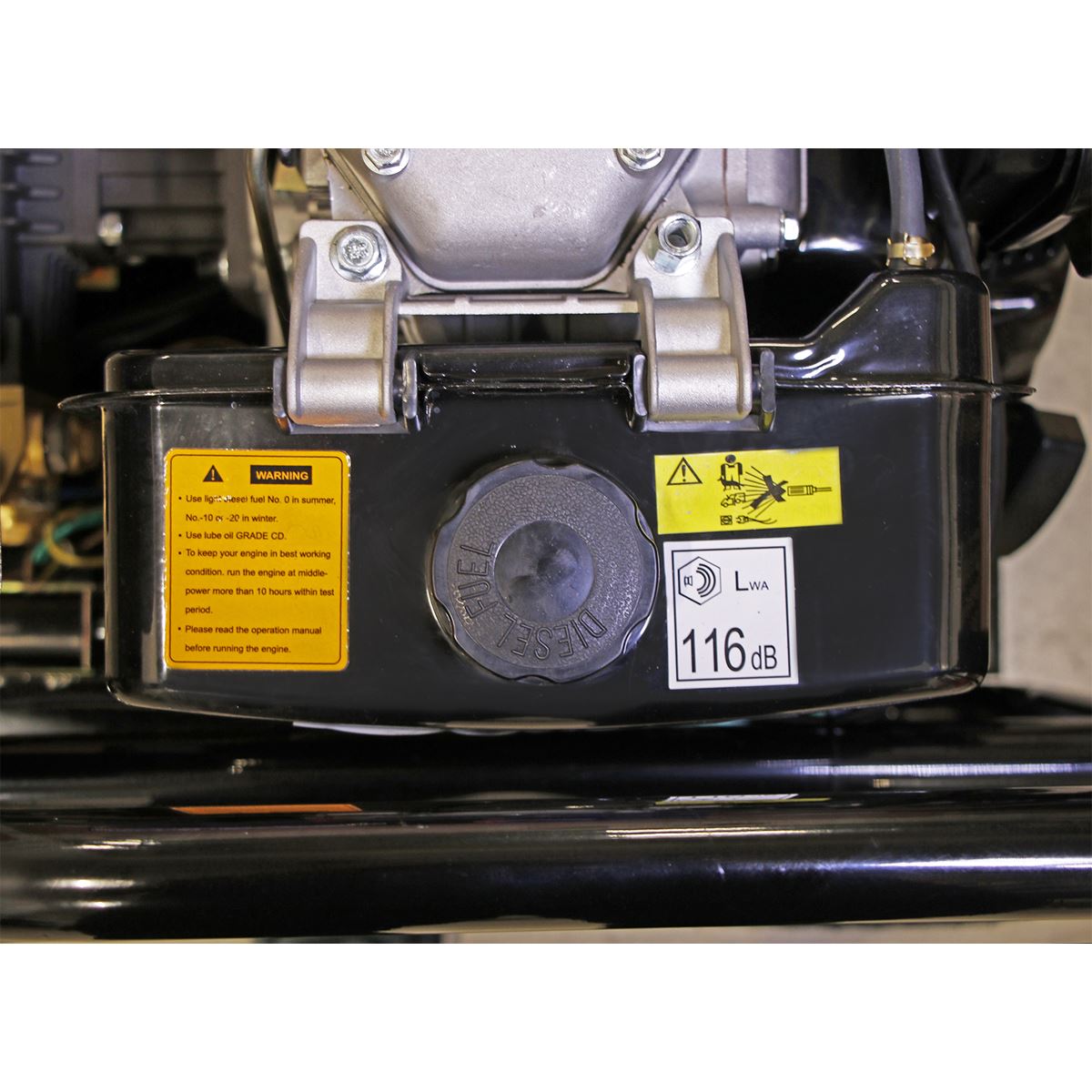 Sealey Pressure Washer 290bar 900L/hr 10hp - Diesel 
