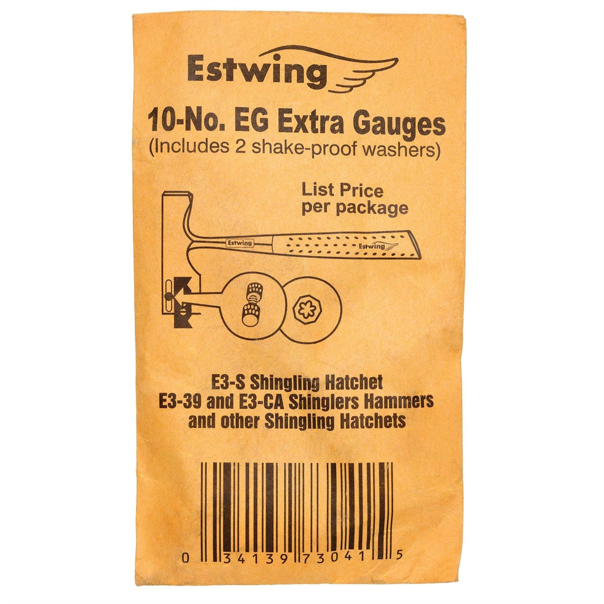 Estwing EG Extra Gauges (Pack of 10) 24066  White Rose Tools