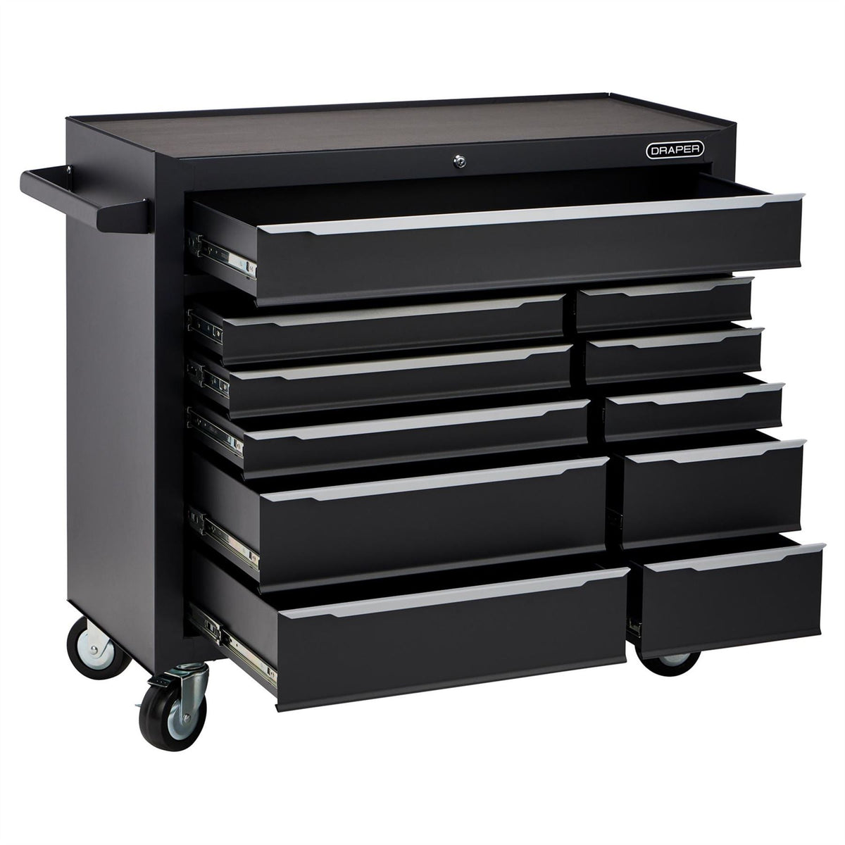 Draper Roller Tool Cabinet 11 Drawer 42" 30798  White Rose Tools
