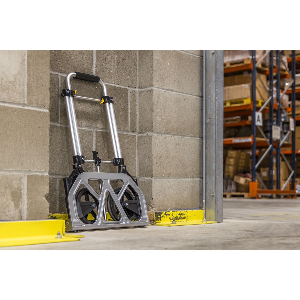 Sealey Aluminium Folding Sack Truck 70kg Capacity