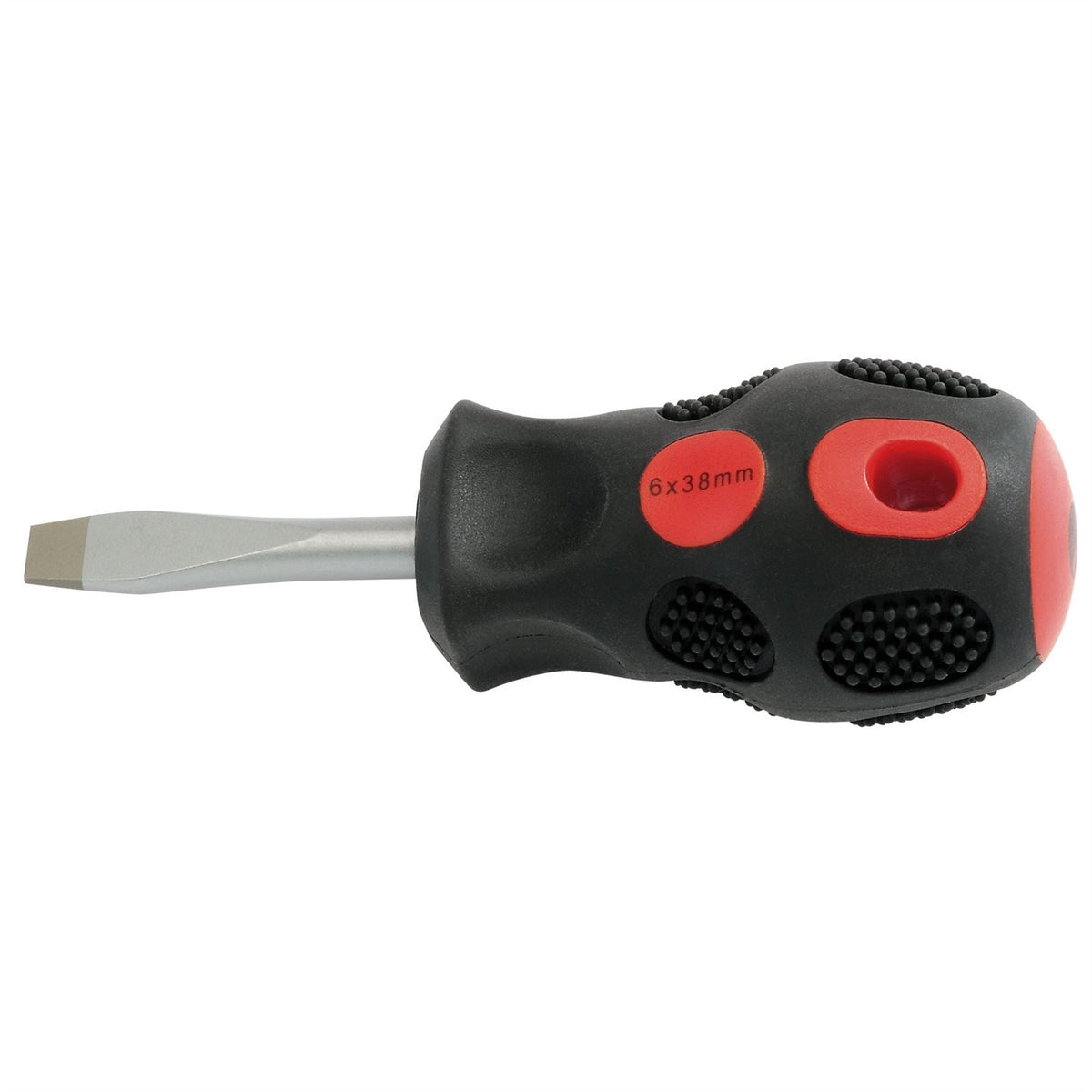 Draper Expert Plain Slot Flared Tip Screwdriver 6 x 38mm (Sold Loose) 40012  White Rose Tools