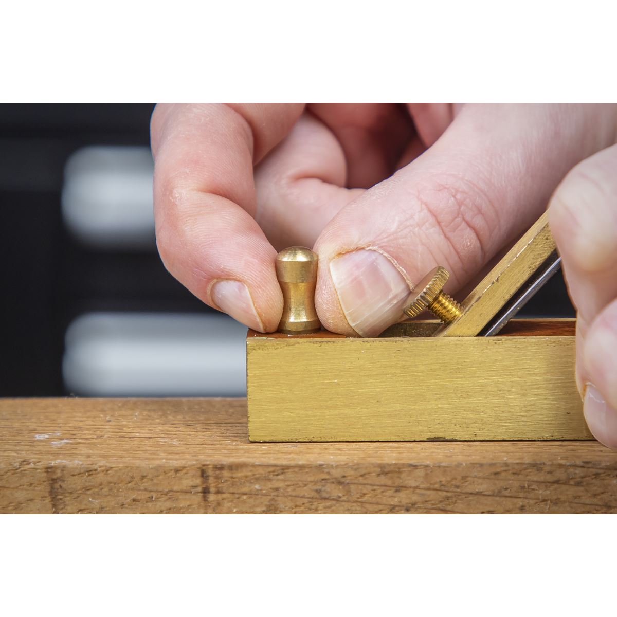 Sealey Mini Brass Plane Set 3pc 