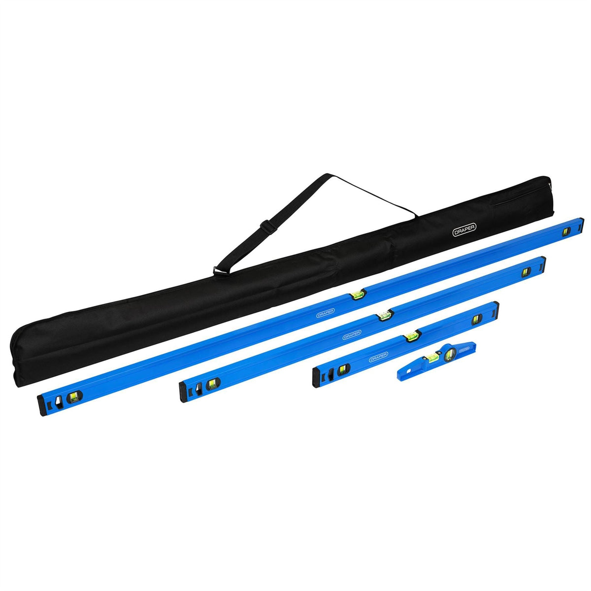 Draper Box and Torpedo Spirit Level Set (4 Piece) 29068  White Rose Tools