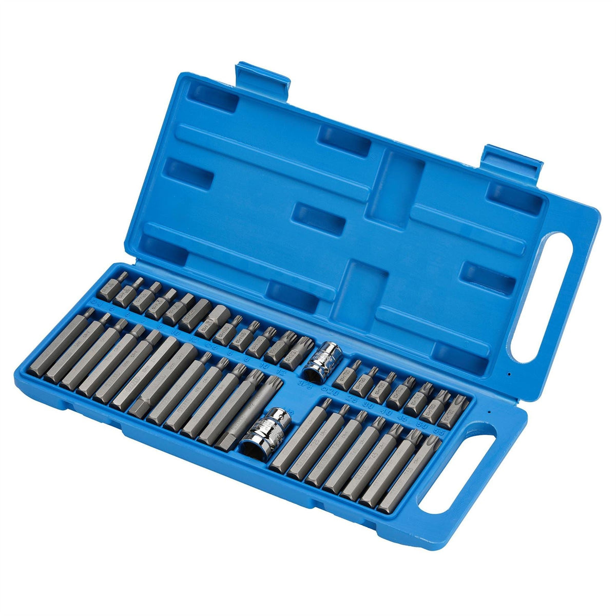 Draper TX-STAR® Hex. & Spline Mechanics Bit Set 3/8 1/2" Sq. Dr. (40 Piece) 33323  White Rose Tools