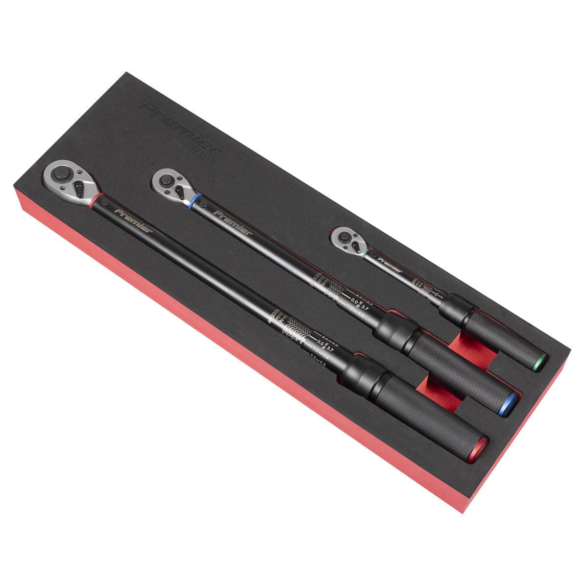 Sealey Premier Black Torque Wrench Micrometer Style 3pc Set – Premier Black  White Rose Tools