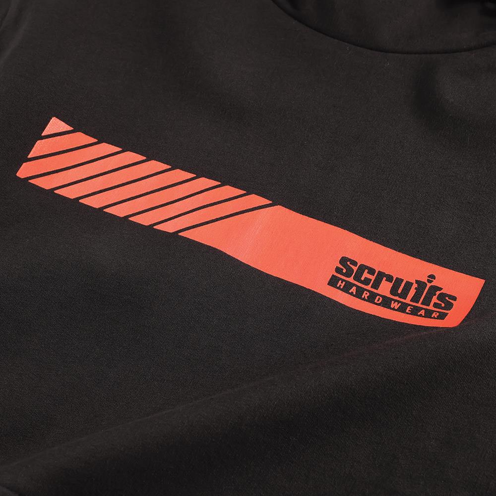 Scruffs Tech Hoodie Jacket Black - Choose Size  White Rose Tools