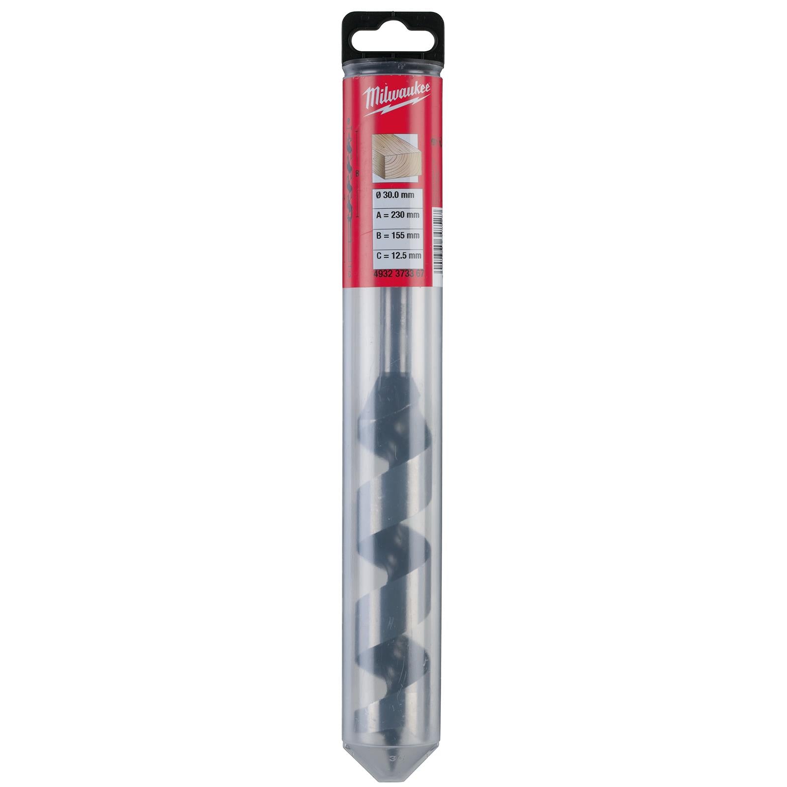 Milwaukee Wood Auger Drill Bits 230mm Overall Length 