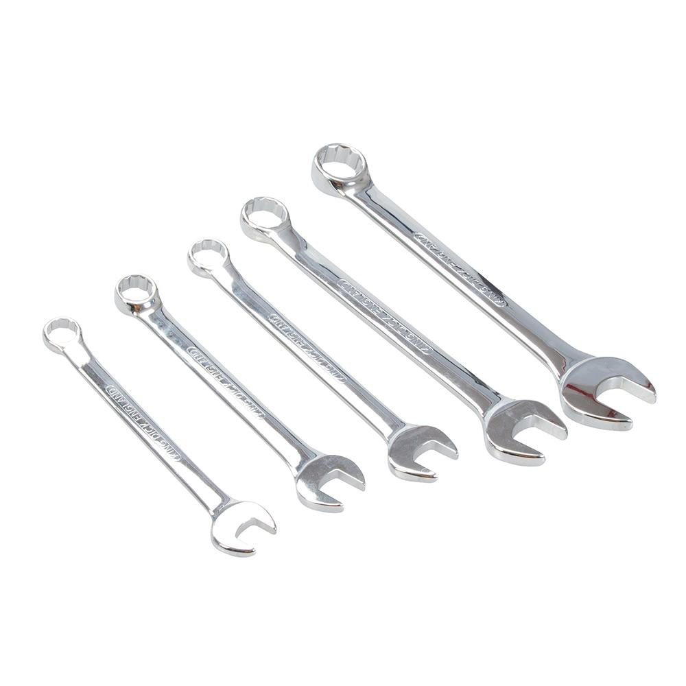 King Dick Combination Spanner Set Metric 5pce 7 - 17mm TKC5M