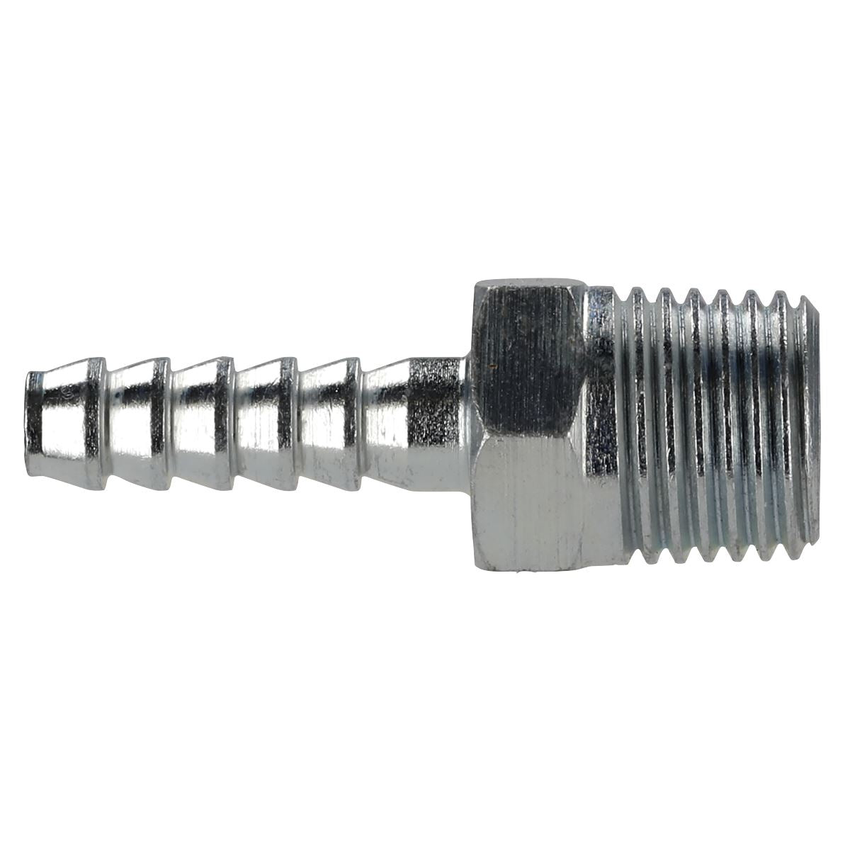 PCL Screwed Tailpiece Male 1/4"BSPT - 3/16" Hose Pack of 5