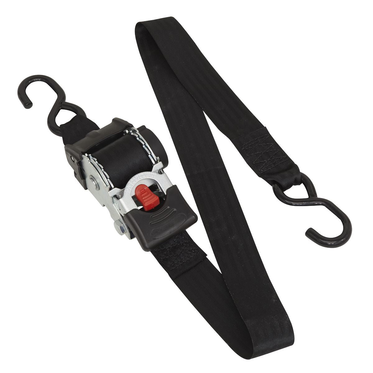 Sealey Auto Retractable Ratchet Strap 50mm x 3m 