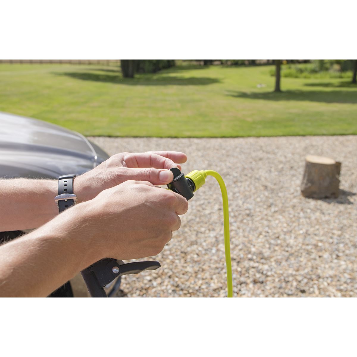 Sealey Pressure Washer Submersible Pump 12V in Storage Case 
