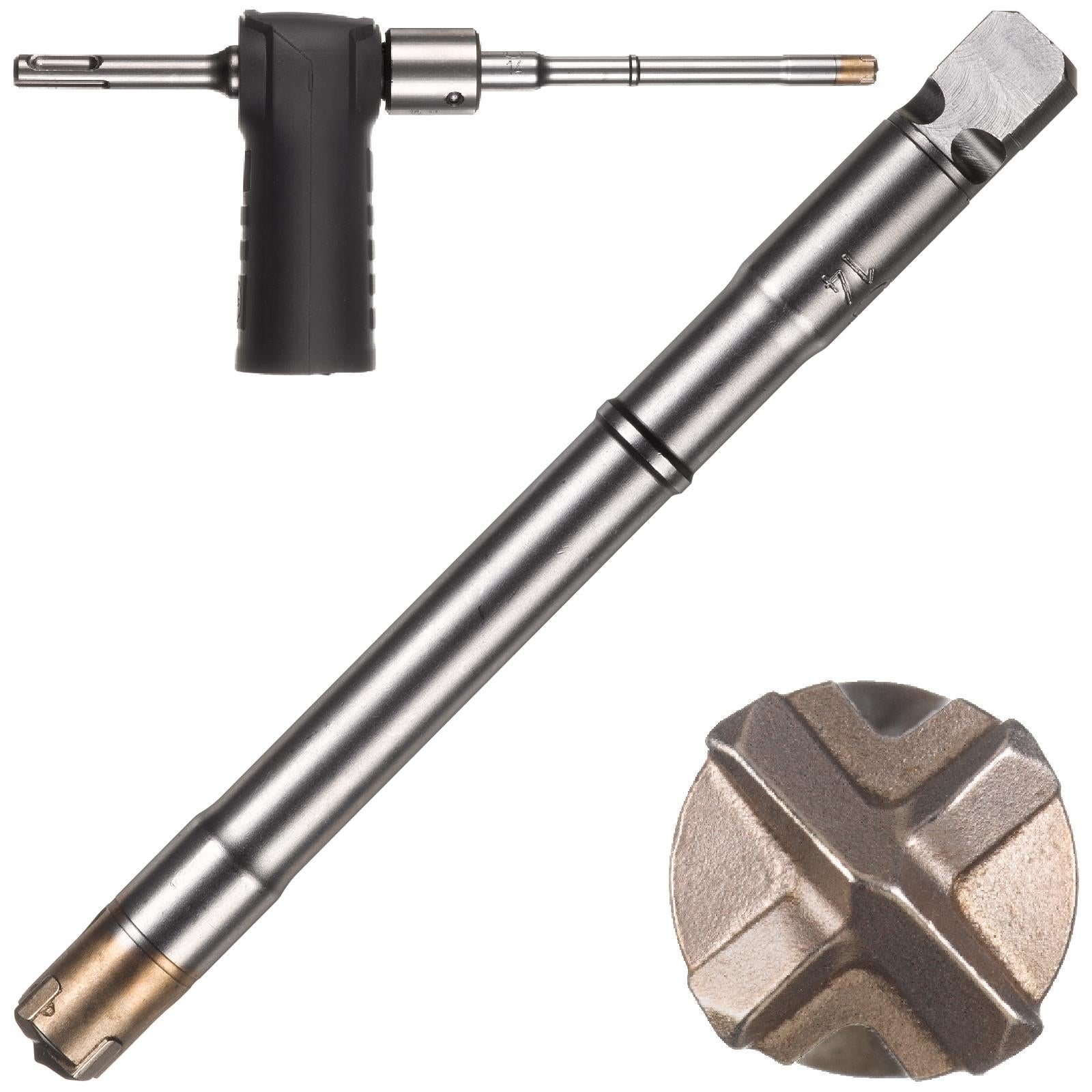Milwaukee SDS Plus DC Dustless Drill Bits Dust-Lok 