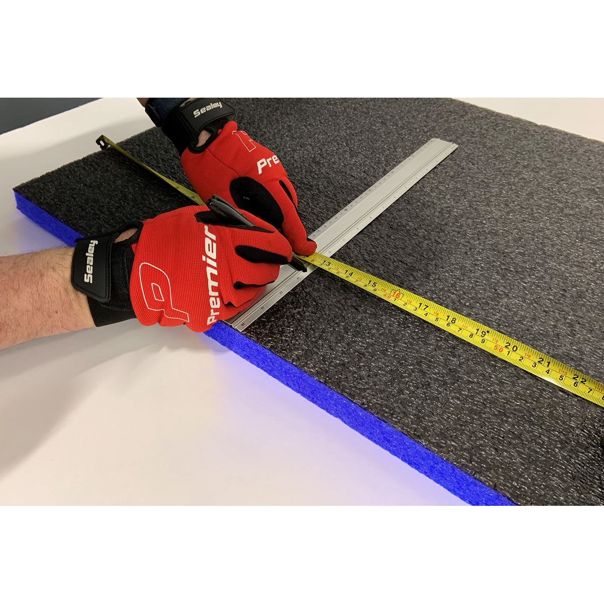 Sealey Easy Peel Shadow Foam® Blue/Black 1200 x 550 x 50mm
