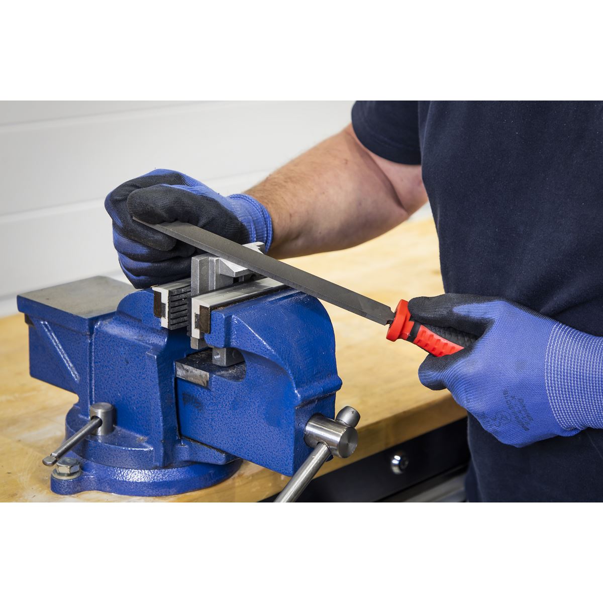 Sealey Premier 3pc 200mm Engineer's File Set
