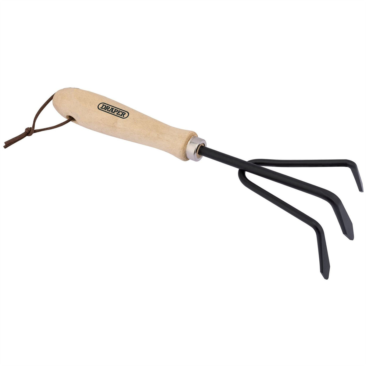 Draper Carbon Steel Hand Fork Cultivator and Trowel with Hardwood Handles 83993  White Rose Tools