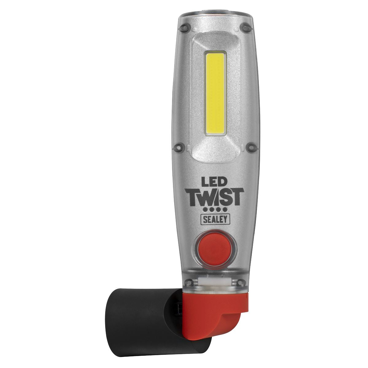 Sealey LED Twist Rechargeable Inspection Light 16W COB & 1W SMD  White Rose Tools