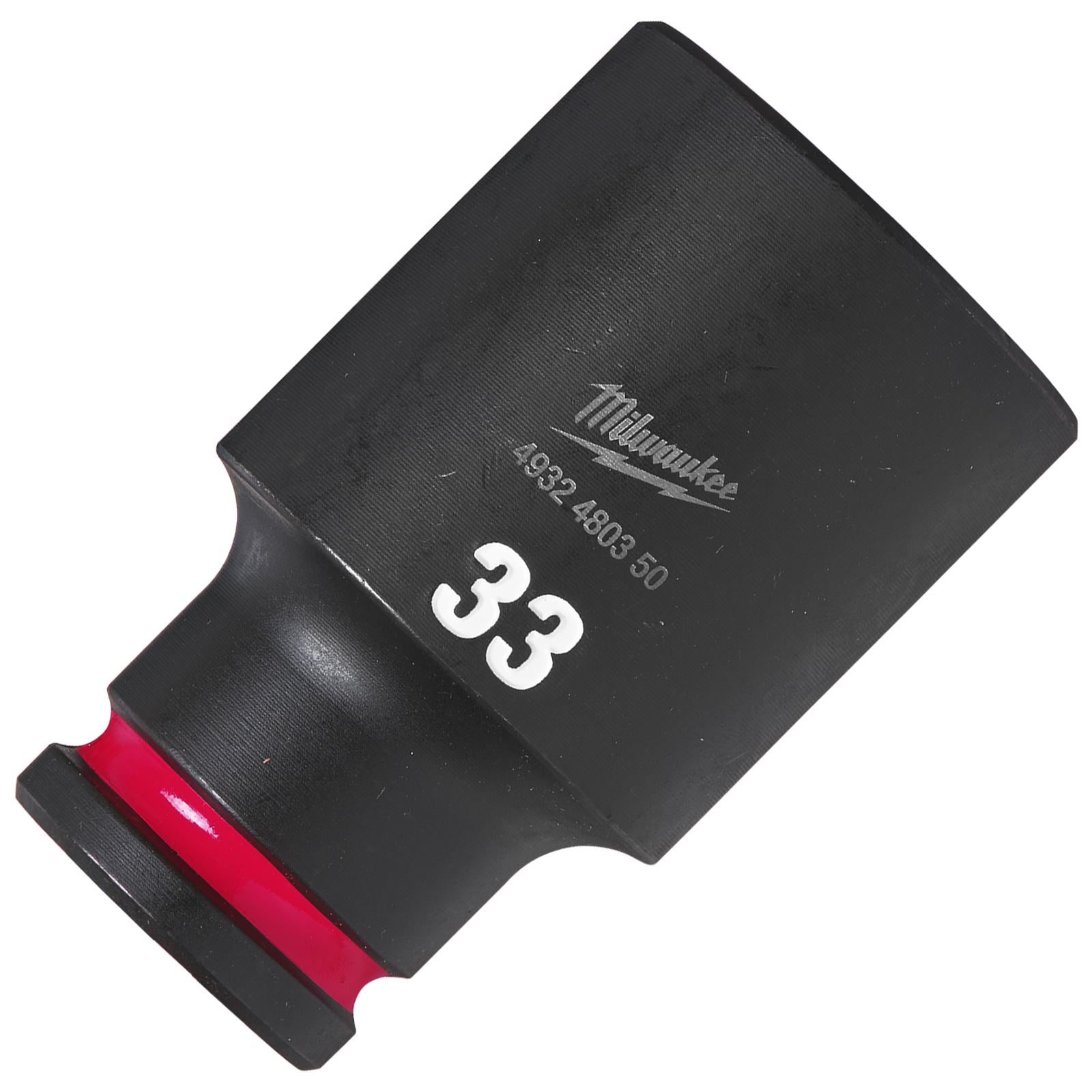 Milwaukee Impact Sockets Deep 1/2" Drive 8-36mm SHOCKWAVE Impact Duty 