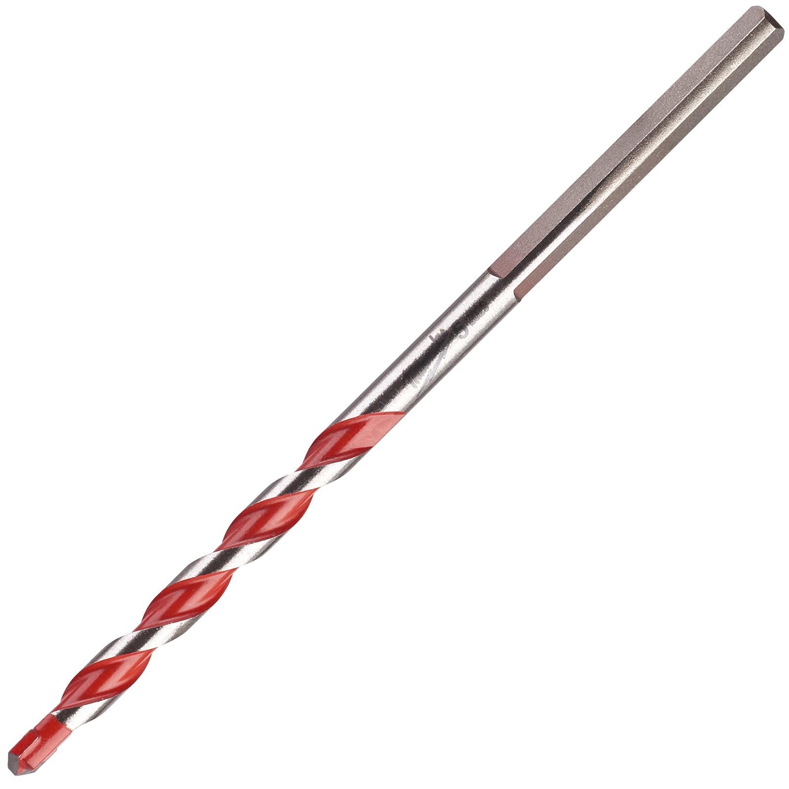 Milwaukee Premium Concrete Masonry Drill Bits 3 Flat Shank Hammer and Rotary 