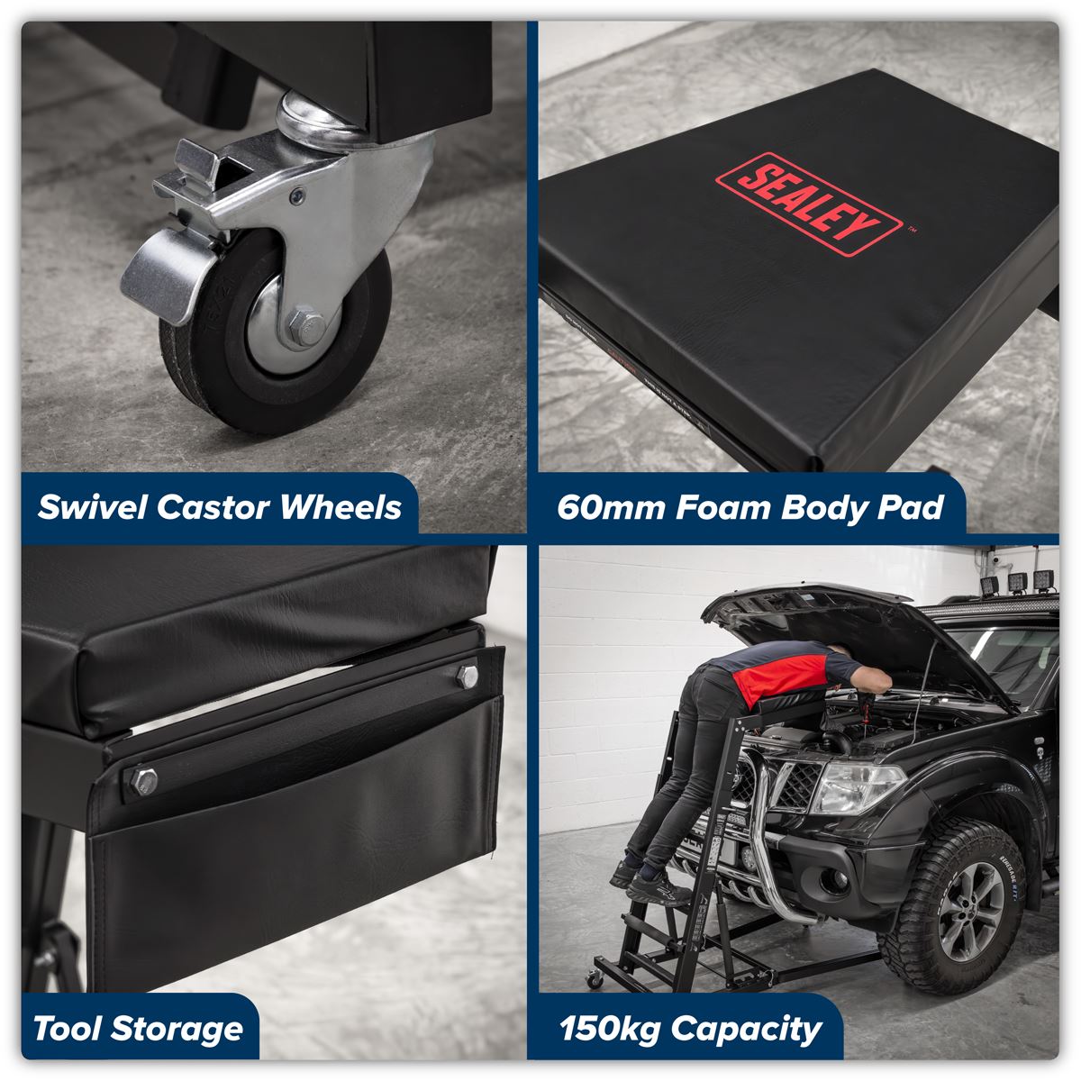 Sealey Topside Engine Bay Creeper