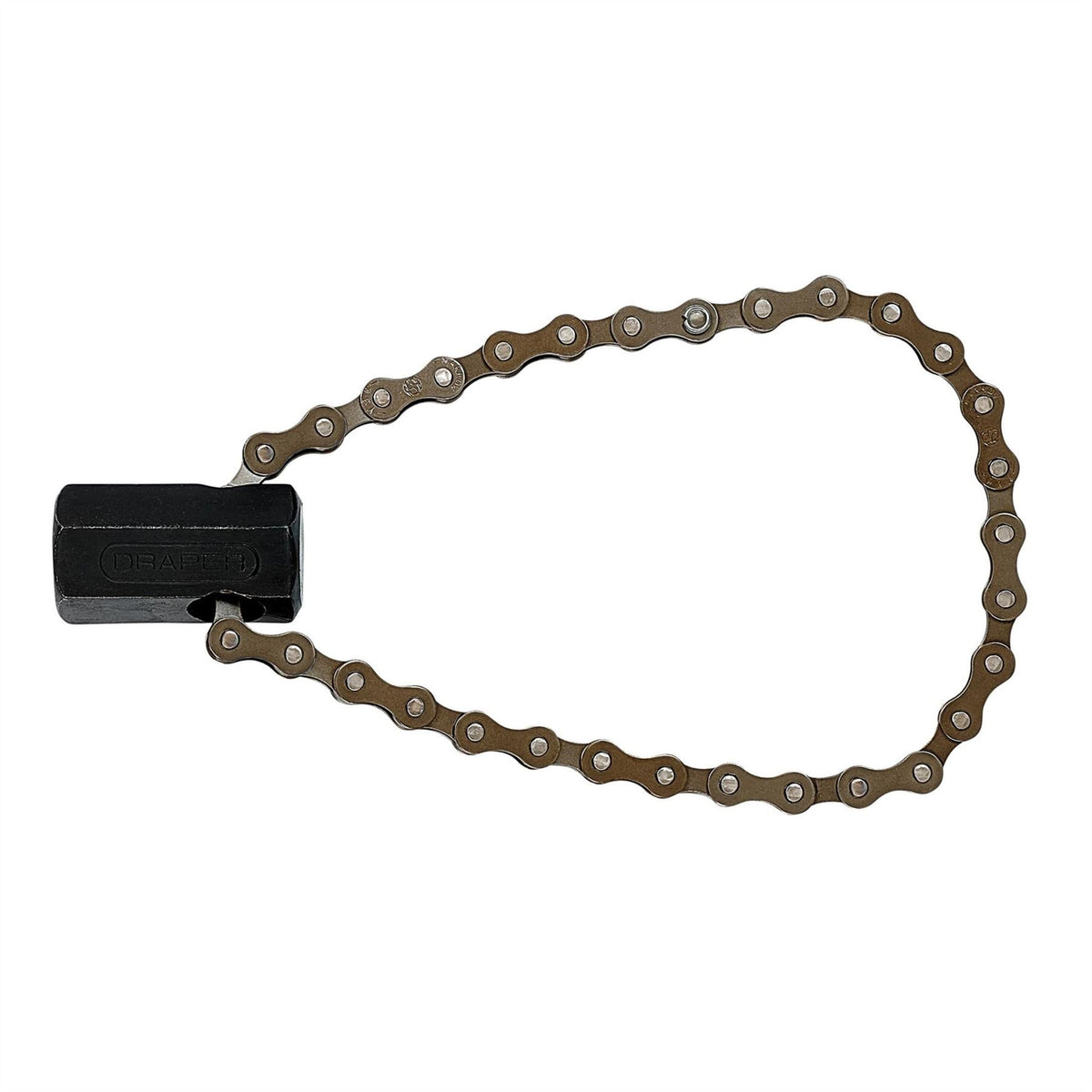Draper Chain Oil Filter Wrench 1/2" Sq. Dr. or 24mm 77592  White Rose Tools