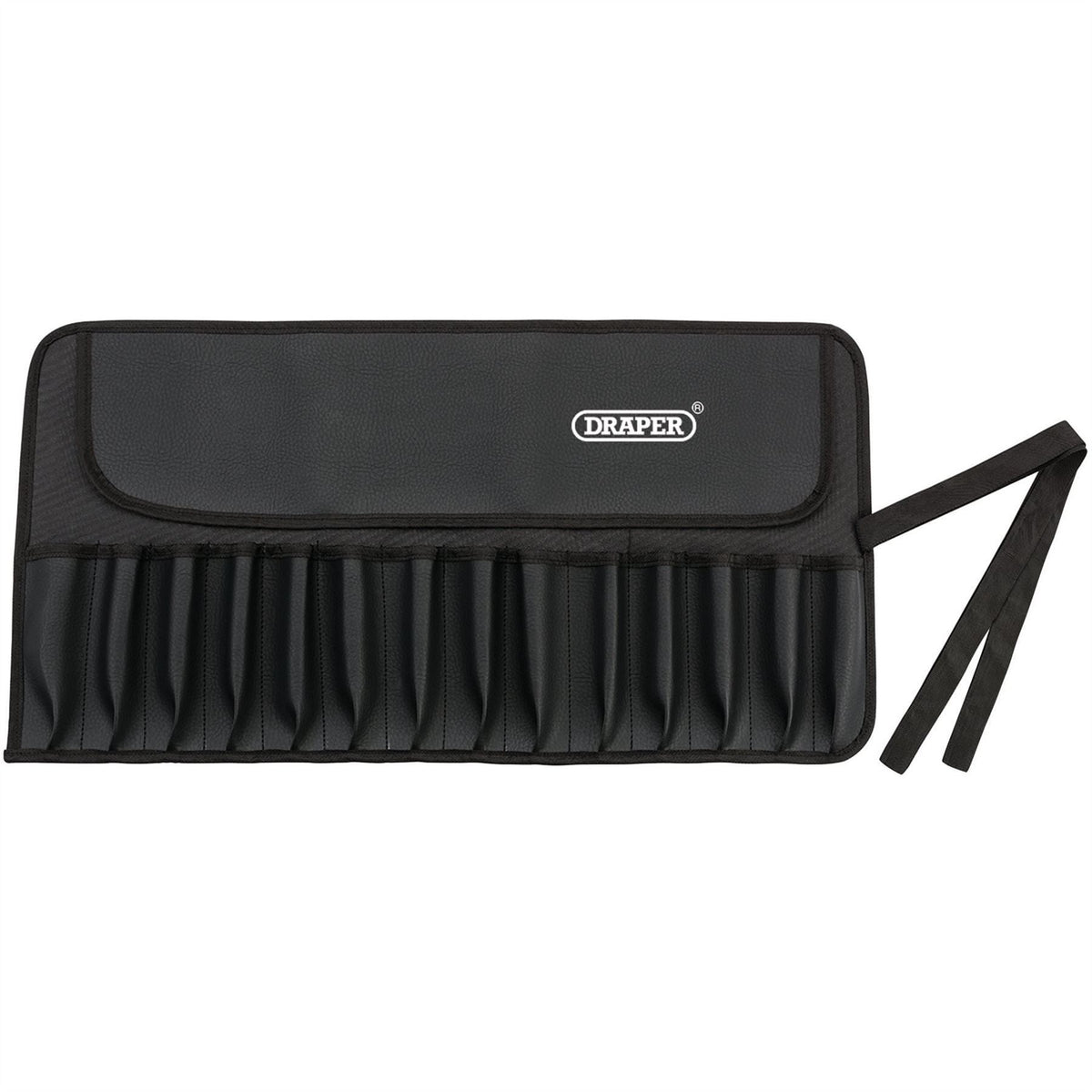 Draper 14 Division PVC Tool Roll 72977  White Rose Tools