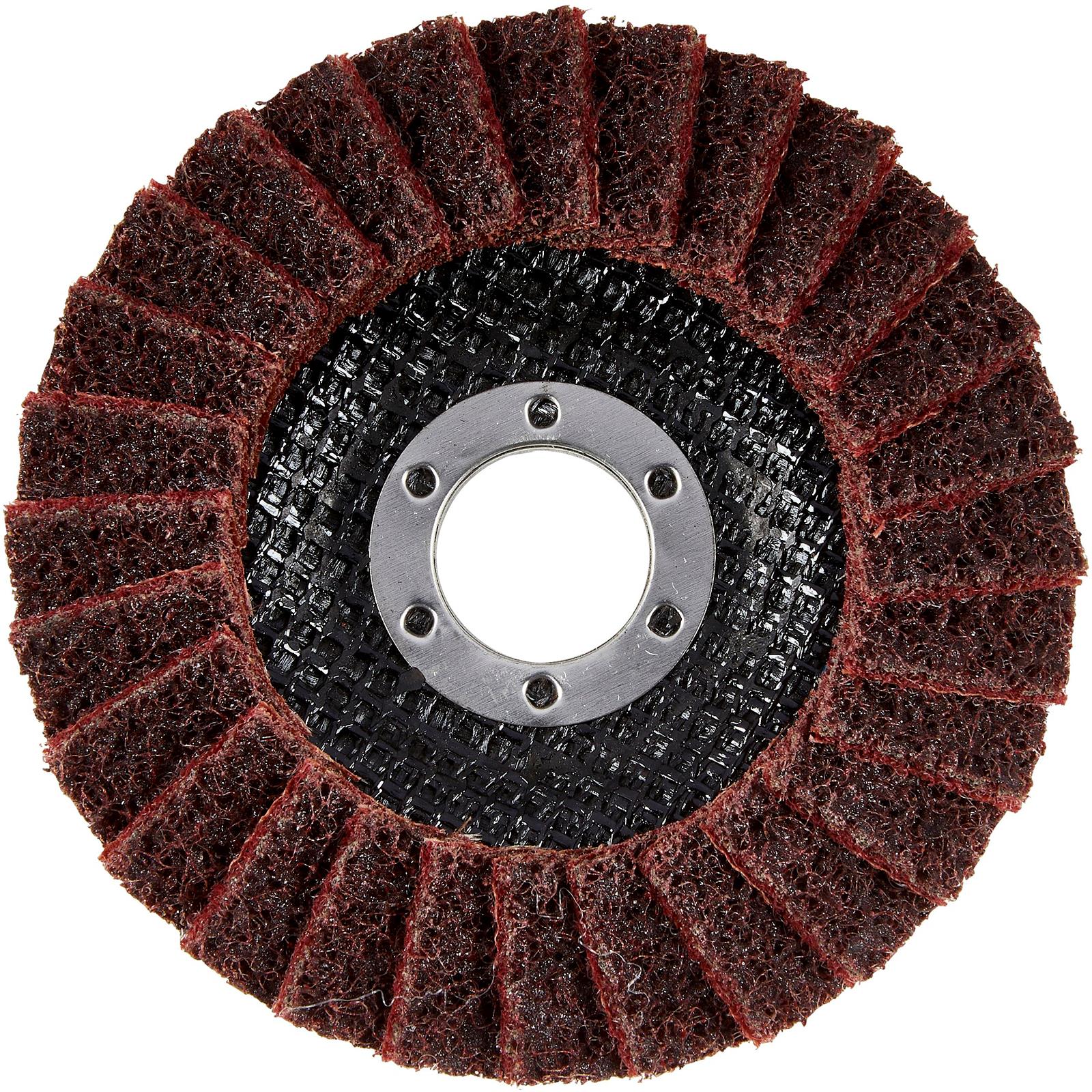 BlueSpot Medium Non Woven Flap Disc 115mm (4.5")