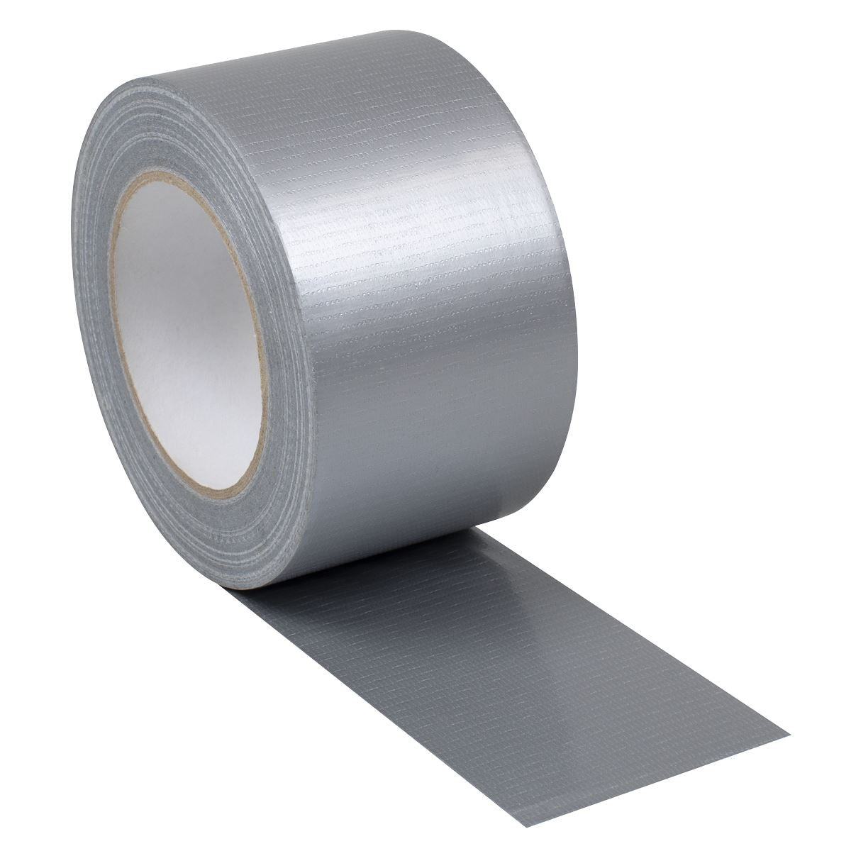 Sealey Silver Duct Tape 75mm x 50m  White Rose Tools